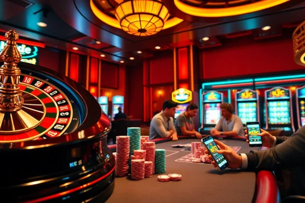 Tài app KJC allows players to experience thrilling casino games on their smartphones.
