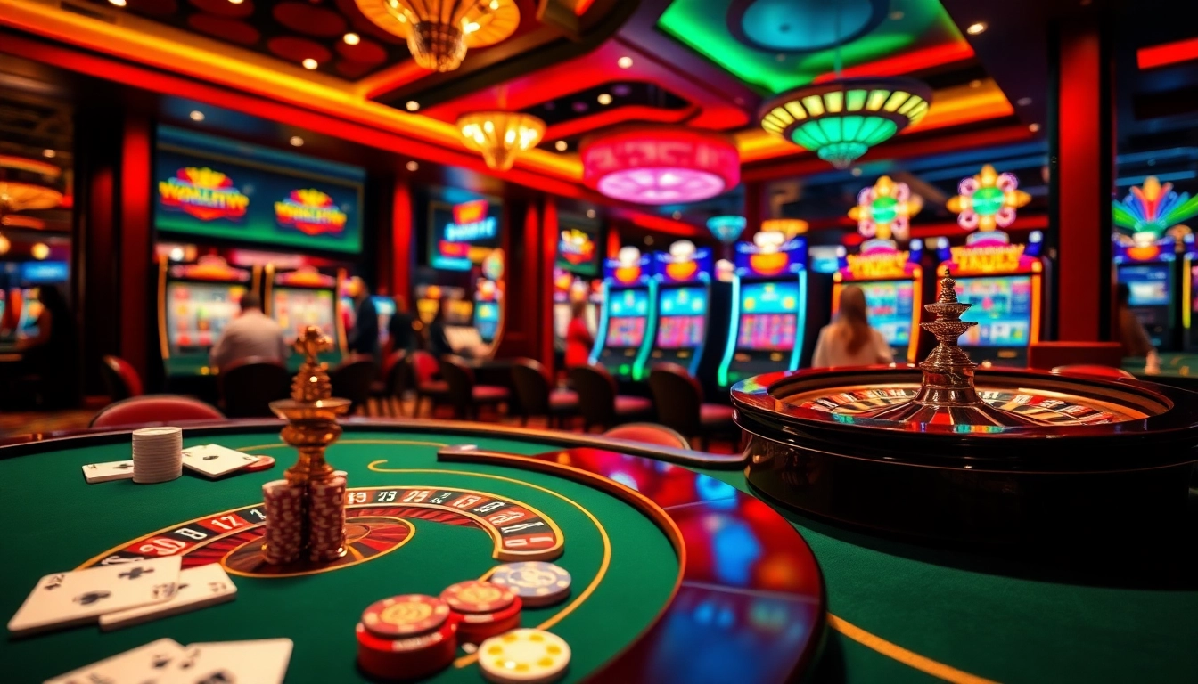 Experience the thrill of nhà cái zbet at a vibrant casino table with engaging games and excitement.