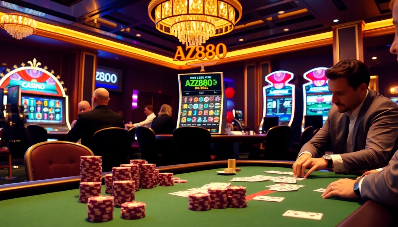 Experience the thrill of winning at https://az888.futbol with an elegant poker game set.