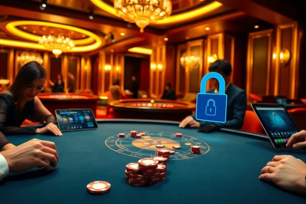 Experience the excitement of chính sách bảo mật 888now at a luxurious poker table with vibrant action.