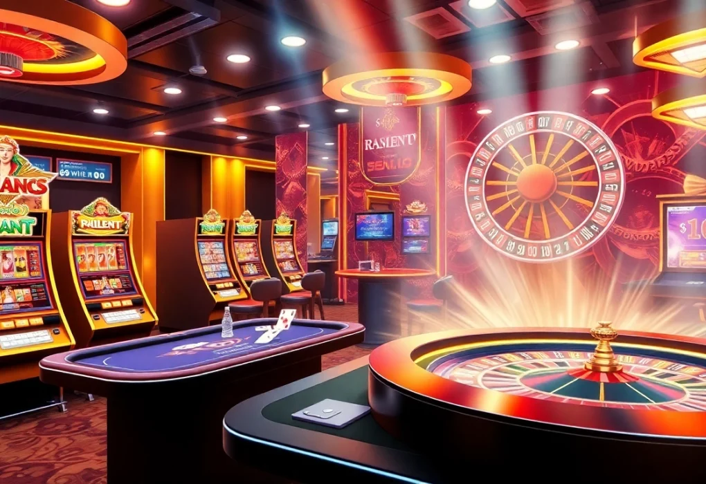 Experience the thrill of gaming at https://em777.live/ with vibrant online casino action showcasing slots and poker.