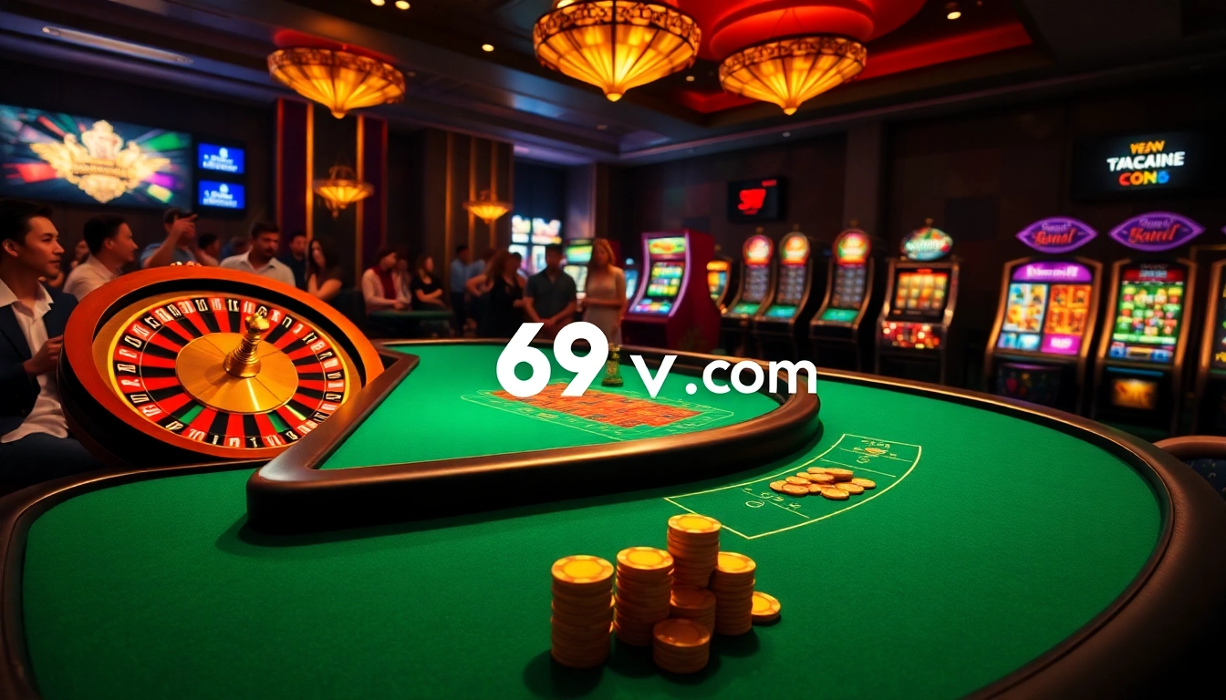 Experience the excitement of wagering at 69vn com with vibrant casino games and thrilling action.